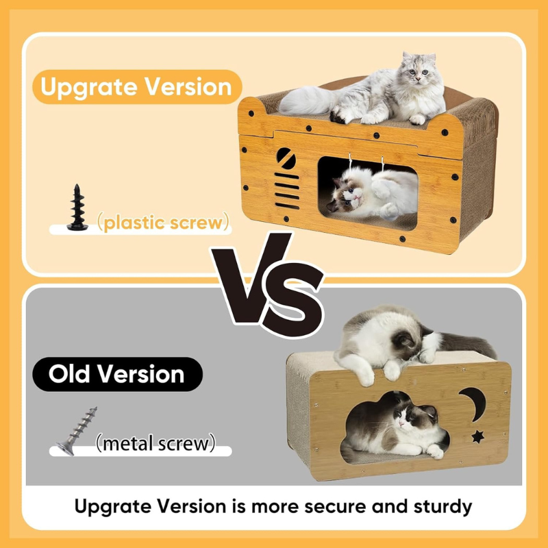 Extra-Large Cardboard Cat House