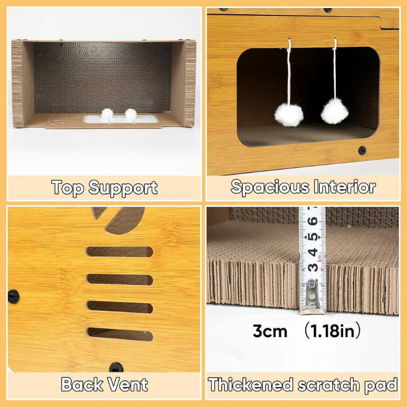 Extra-Large Cardboard Cat House