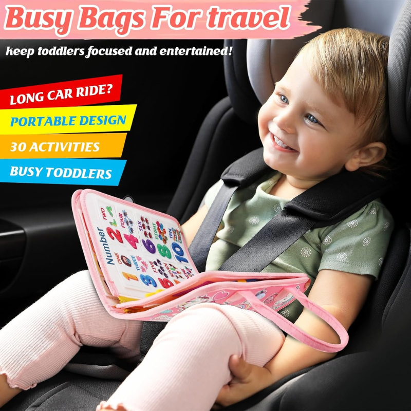 Hahaland Toddler Busy Board