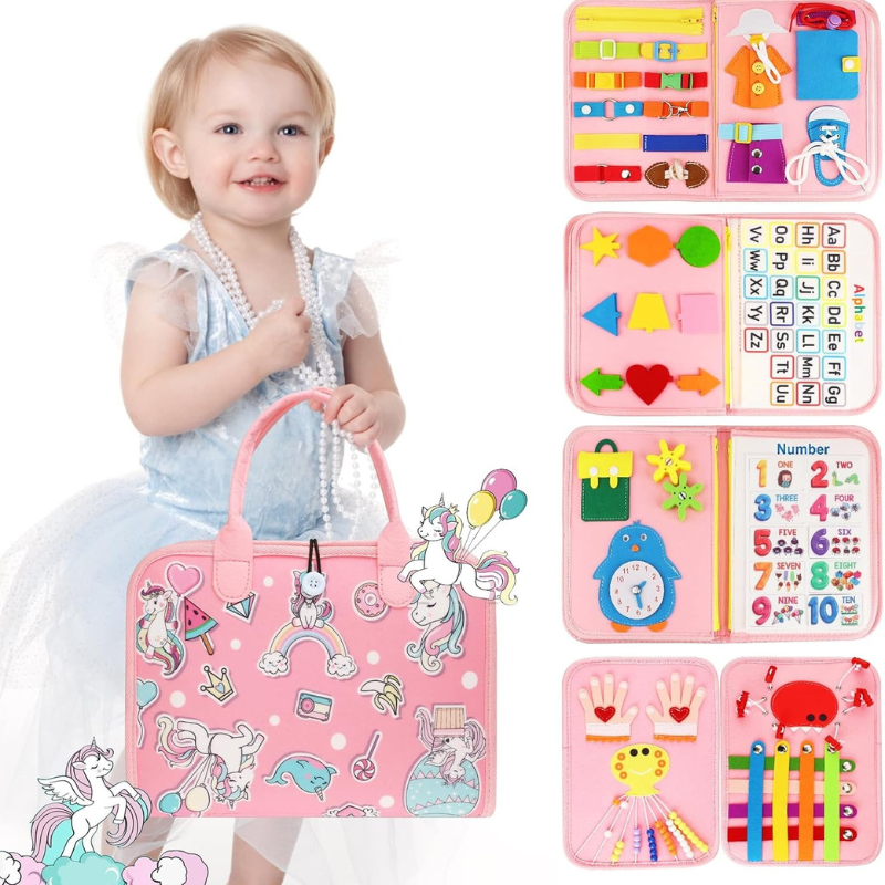 Hahaland Toddler Busy Board