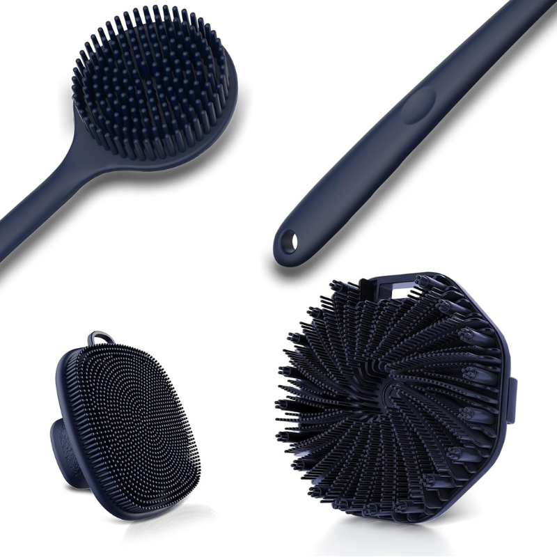 Silicone Bath Brush Set