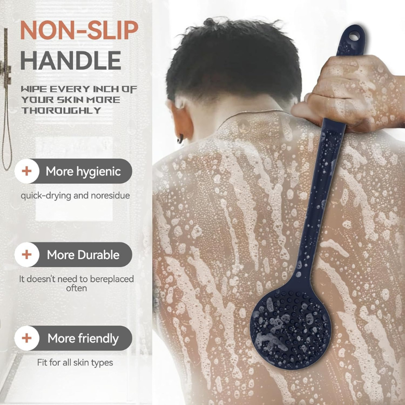 Silicone Bath Brush Set