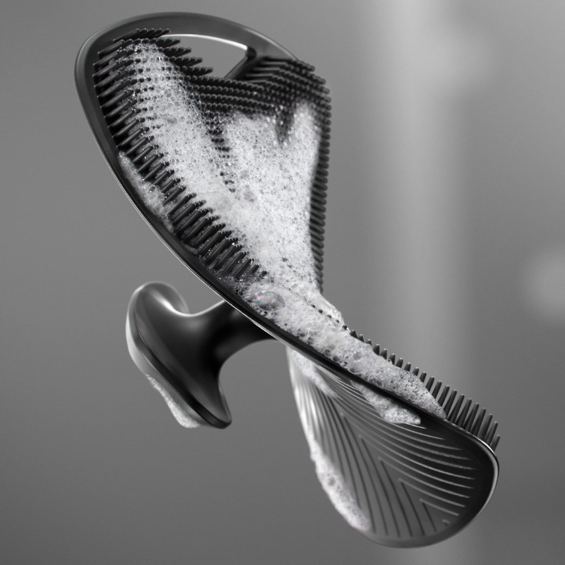 Silicone Bath Brush Set