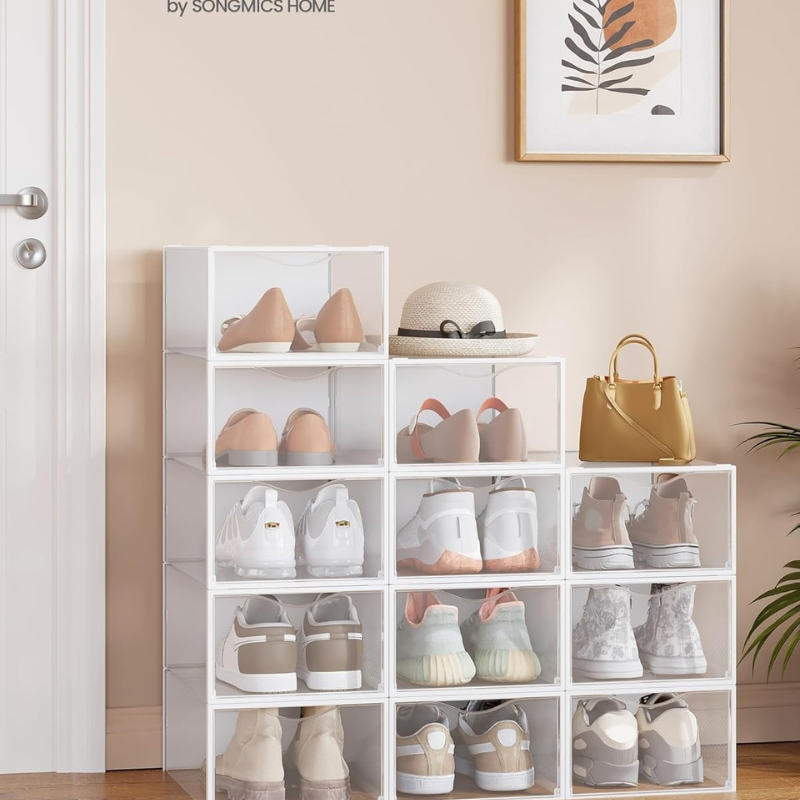 Stackable Shoe Boxes Set