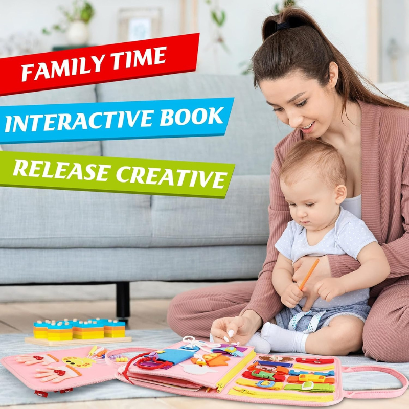 Hahaland Toddler Busy Board