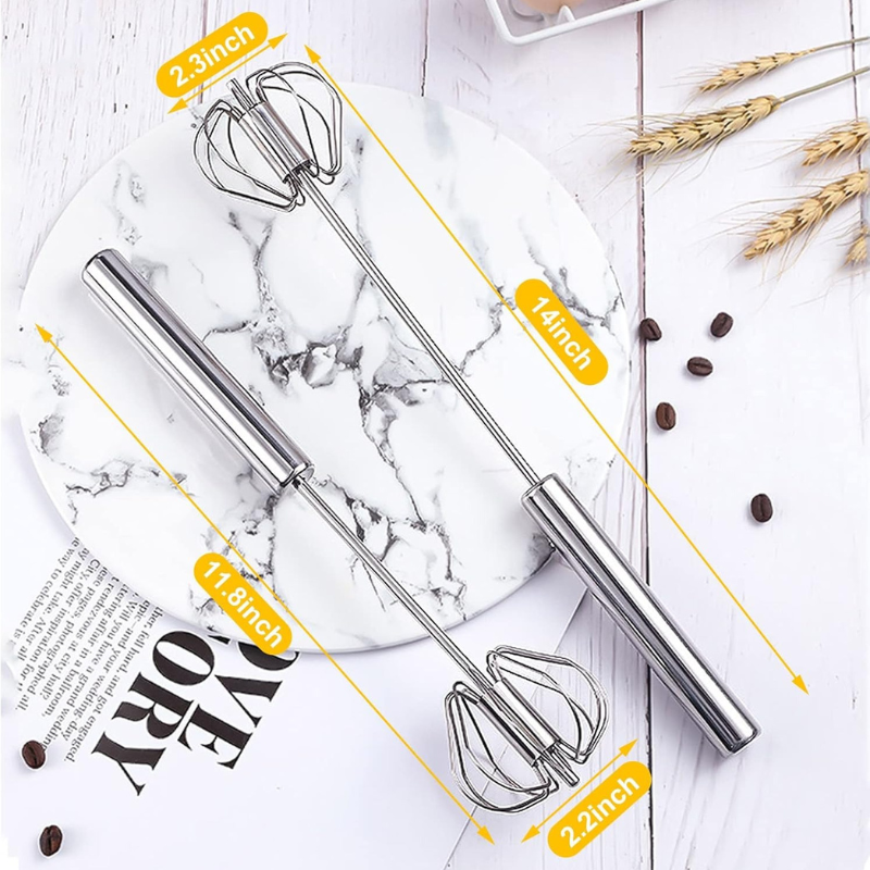 Stainless Steel Push Whisk