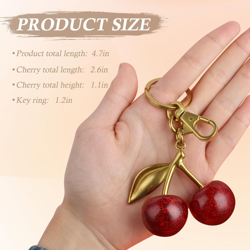 Cherry Keychain