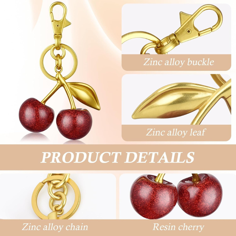 Cherry Keychain