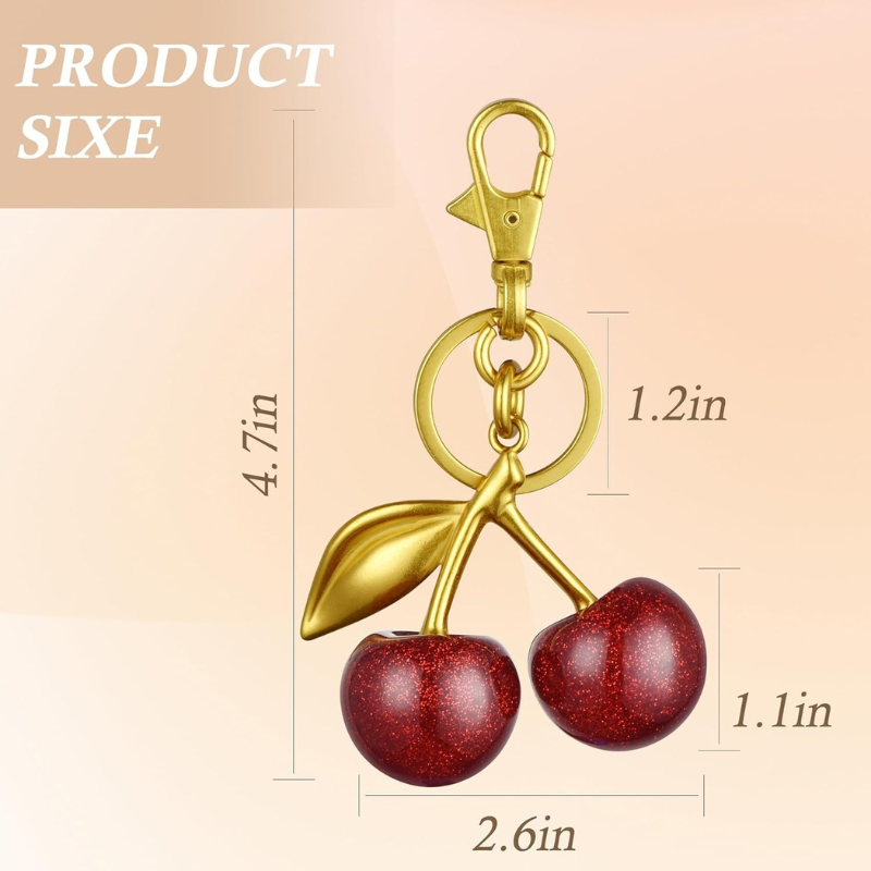 Cherry Keychain