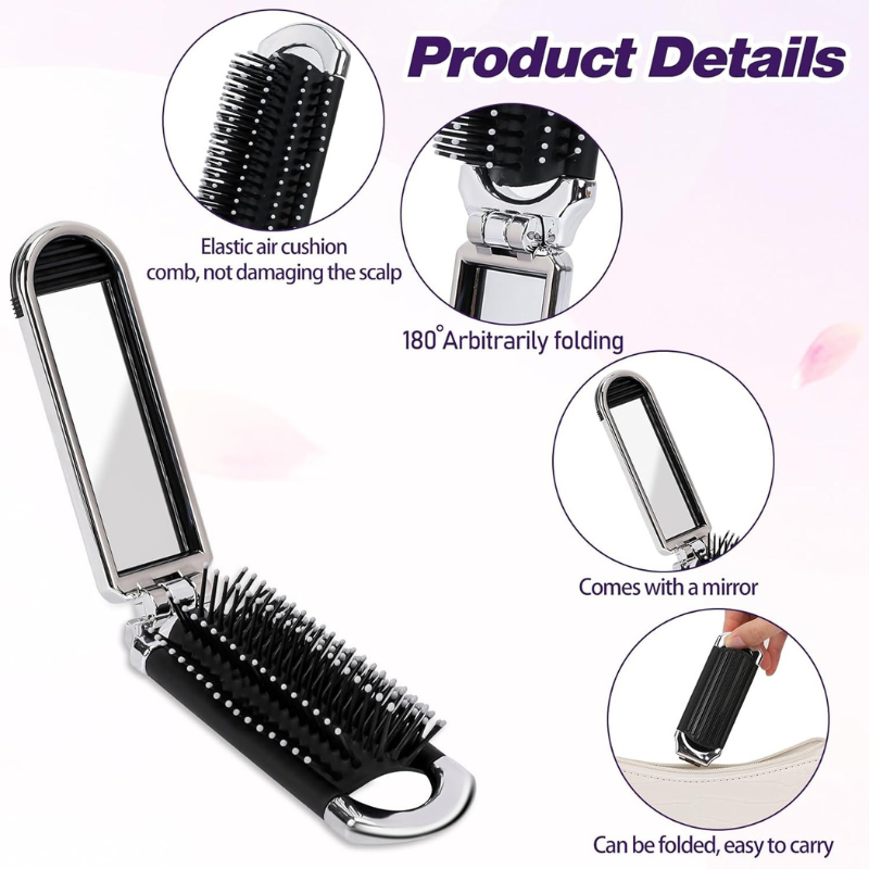 Travel Hair Brush Set