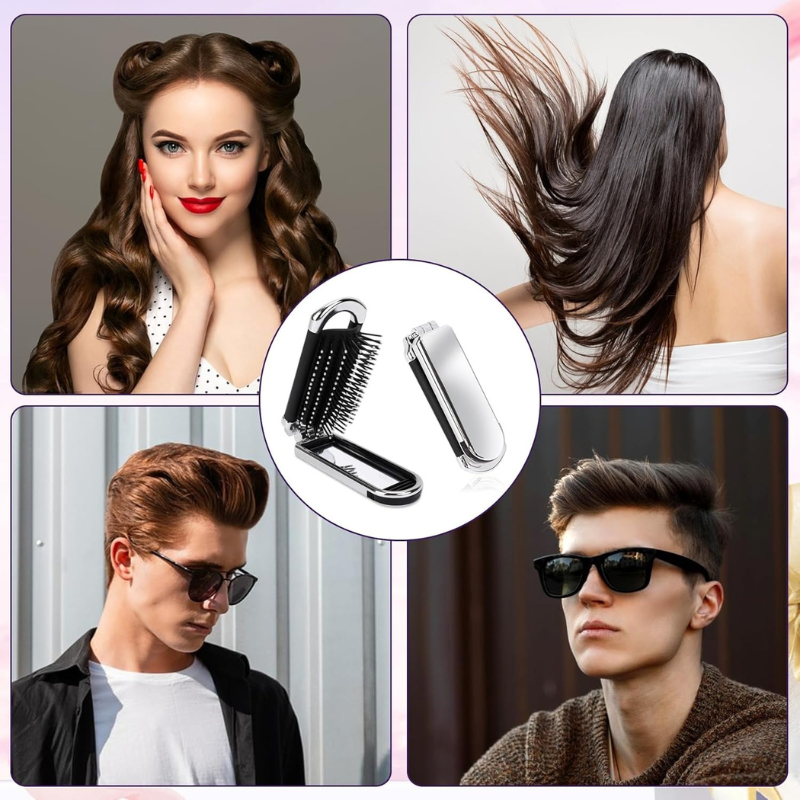 Travel Hair Brush Set