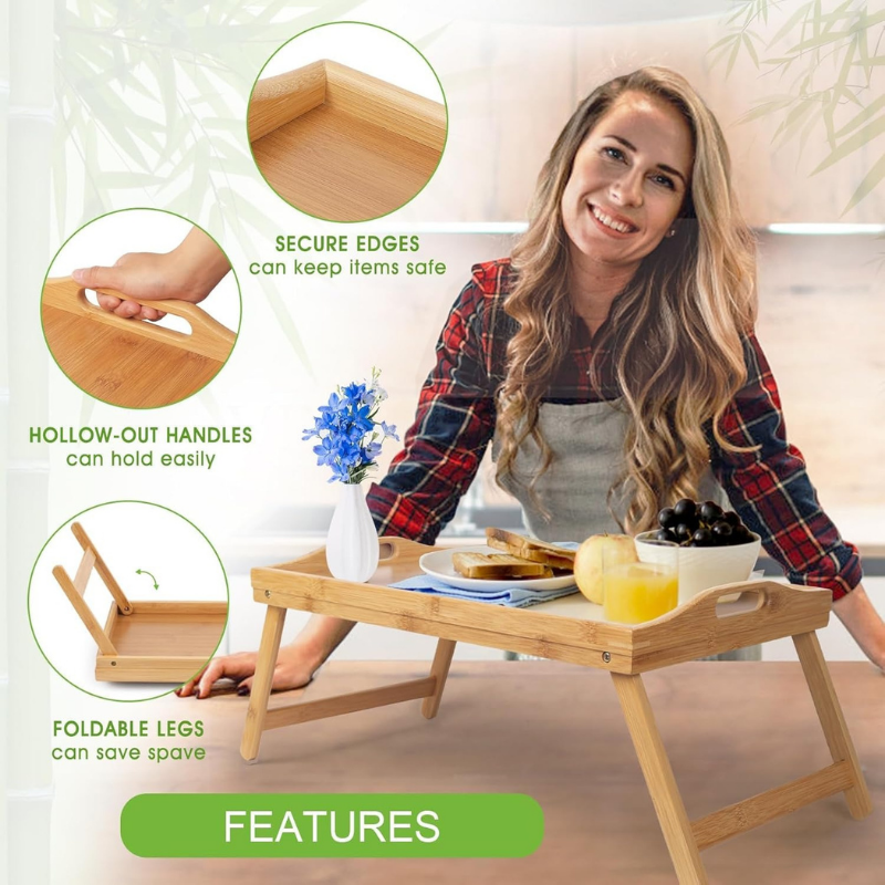 Folding Bed Tray Table