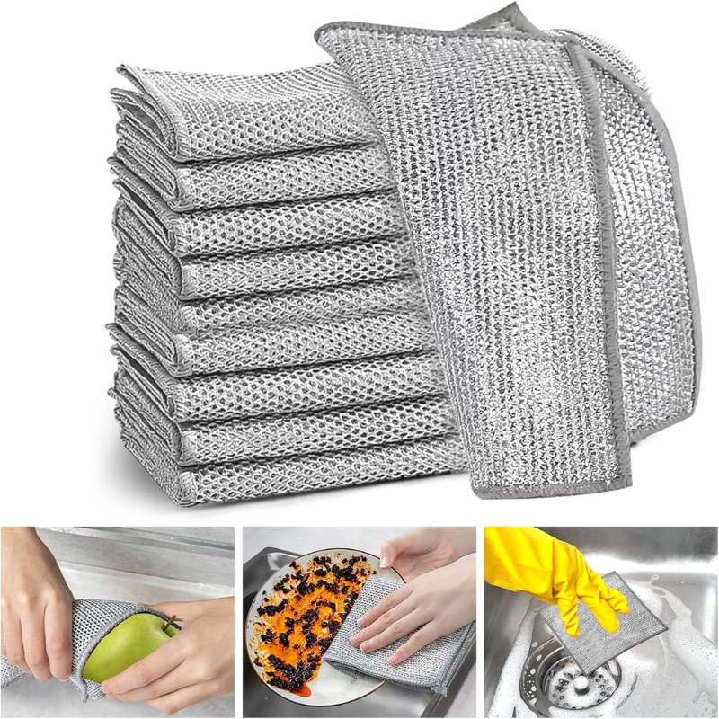 8 Pcs Multipurpose Dishwashing