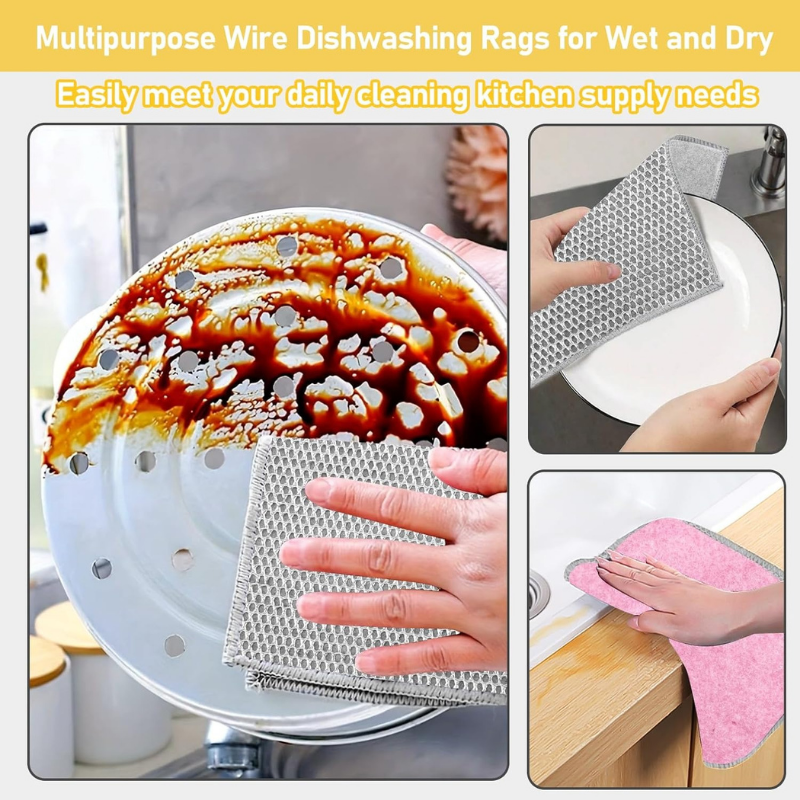 8 Pcs Multipurpose Dishwashing