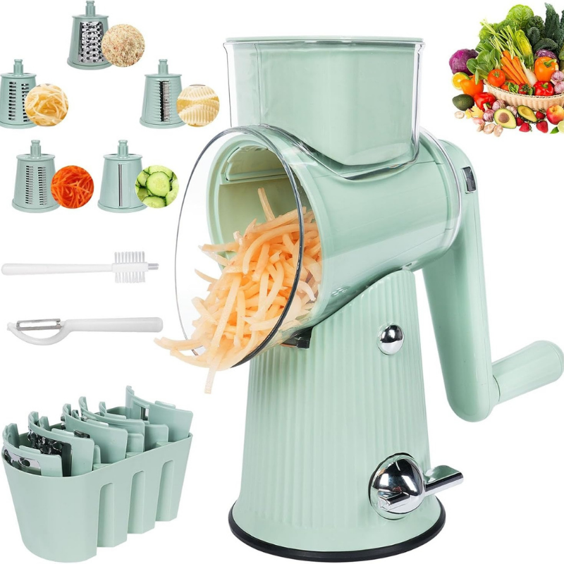 5-in-1 Rotary Grater
