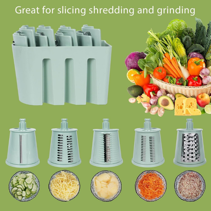 5-in-1 Rotary Grater