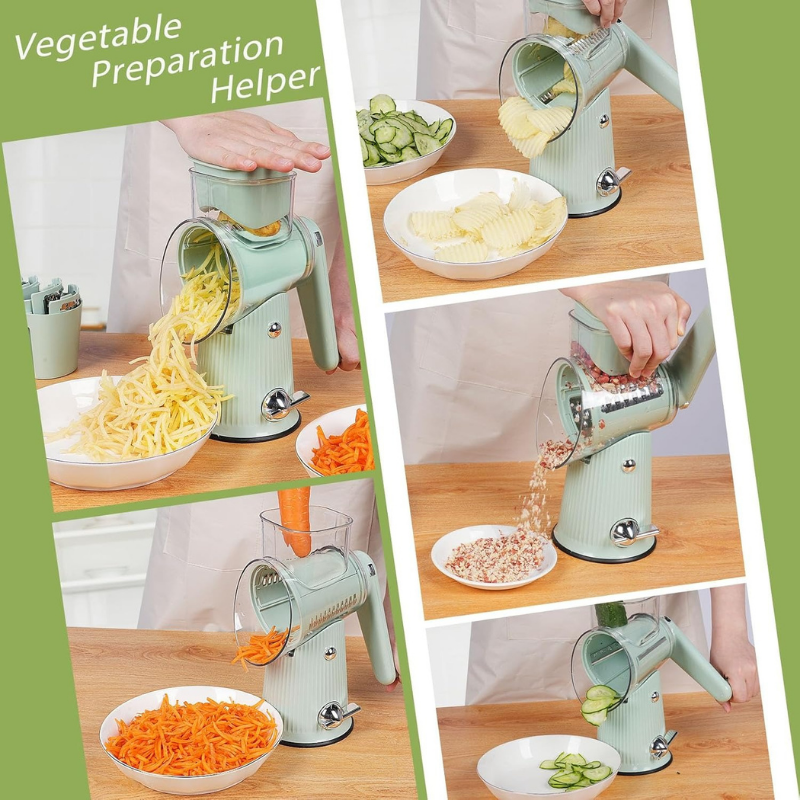 5-in-1 Rotary Grater