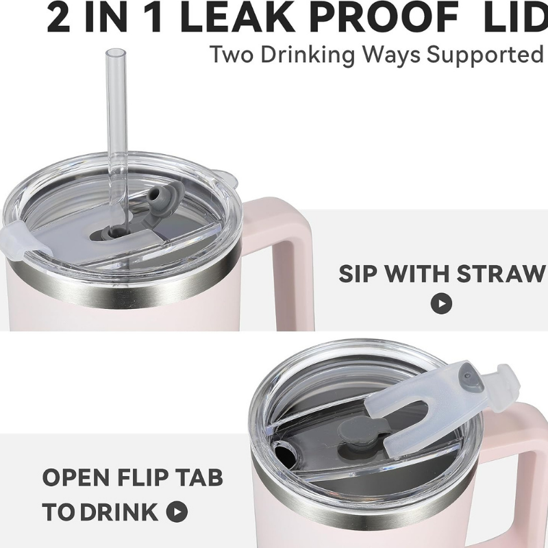 40 oz Tumbler with Handle